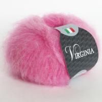 Пряжа SEAM VIRGINIA ( 32 розовый флокс) Состав: 30% мохер 40% акрил 30% нейлон; 25г/225м