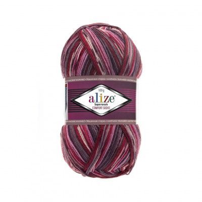 ALIZE SUPERWASH COMFORT SOCKS (2698) 75% SW Шерсть 25% Полиамид 100 г/420 м