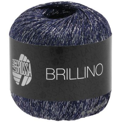 Lana Grossa BRILLINO 012  83% вискоза, 17% полиэстер металик, 25г/ 200м