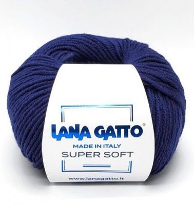 Lana Gatto Super Soft ( 13856 ) 100% меринос экстрафайн 50 г/125 м